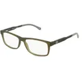 Produktbild: Lacoste L2876 Unisex-Brille inkl. Gläser Vollrand Quadratisch Propionat-Gestell 55/15/145, grün