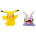 Produktbild: Jazwares Pokémon Battle Figure Pack Minifiguren 2er-Pack Pikachu & Viscora 5 cm (PKW3007)