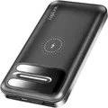 Produktbild: LogiLink PA0305, 8000 mAh, Lithium Polymer (LiPo), Kabelloses Aufladen, 3,7 V, 10 W, Schwarz