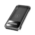 Produktbild: Powerbank 8000mAh Qi Laden kabellos Magnet Schnelllader LED Power Bank Schwarz