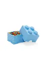 Produktbild: LEGO Aufbewahrungsstein, 4 Noppen, hell blau
