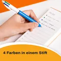 Produktbild: BIC® 4-Farben-Kugelschreiber 0.4 mm Mehrfarbig 982866