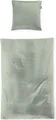 Produktbild: Irisette Mako-Satin Bettwäsche-Garnitur Tokio 8607 Farbe jade Größe 155x200+80x80
