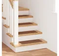 Produktbild: vidaXL Stufenmatte, Rutschfeste Treppenmatten 15 pcs Gelb 60 x 25 cm PP