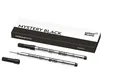 Produktbild: 2x ROLLERBALL-MINE MONTBLANC M SCHWARZ / REFILL MYSTERY BLACK, 128231, NEU&OVP