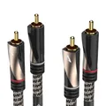 Produktbild: AVINITY Audio-Kabel, 2 Cinch-Stecker - 2 Cinch-Stecker, Gewebe, #1907438