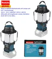 Produktbild: Makita DMR055 Akku-Laternenradio LXT 18V Radio mit Laterne Taschenlampe Camping