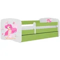 Produktbild: Raumhirsch Furniture Kinderbett, Grün, Holzwerkstoff, 1-Sitzer, 1 Schubladen, Rechteckig, 80x160 cm, FSC 100%, Kinder- & Jugendzimmer, Kindermöbel, Kinderbetten, Kindereinzelbetten