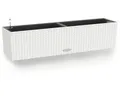 Produktbild: Blumenkasten Lechuza Balconera Cottage Kunststoff 80x19x19 cm weiß inkl. Erdbewä