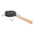 Produktbild: Petromax Wende-Waffeleisen Gusseisen Holz Griff Lagerfeuer Waffeln Zelten