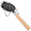 Produktbild: Waffeleisen Petromax Gusseisen Lagerfeuer Waffeln Zelten mit Griff Outdoor-Küche