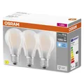 Produktbild: OSRAM 3x LED-Filamentlampen E27 7,5W = 75W 4000K 1055lm Neutralweiß