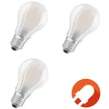 Produktbild: 3er Pack OSRAM LED BASE E27 Lampe matt 7,5W Ersatz für 75W neutralweiß 4000K