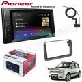 Produktbild: Pioneer DMH-A240DAB 2 DIN Autoradio Kit Bluetooth USB Für Fiat Panda Ab 2003