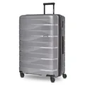Produktbild: Bergpfeil Großer Hartschalen Check-in Koffer |Trolley erweiterbar 52 x 32 x 75 cm aus hochwertigem Polypropylen-Material | Unisex Koffer nur 4,3 kg | Doppelrollen & TSA-Schloss (Travel)