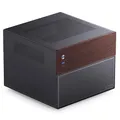 Produktbild: Jonsbo N4 NAS Gehäuse Schwarz – Kompaktes Micro-ATX Case für DIY-NAS, Platz für 6X 3,5