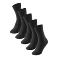 Produktbild: Schiesser Herren 5 Pack Strümpfe - Stay Fresh Socken, Schwarz_173200, 39-42 EU