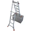 Produktbild: Krause Teleskopleiter Monto TeleMatic, 129963, Länge 5,35m, aus Aluminium mit 4 x 5 Sprossen