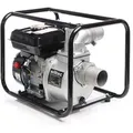 Produktbild: Benzin Schmutzwasserpumpe 4kw 48.000l/h, 28m Förderhöhe, Wasserpumpe Gartenpumpe Mit 80mm (3') Anschluss 4-takt-motor - Wiltec