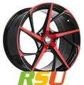Produktbild: 4x RH Alurad RB12 color polished - red 9.5x19