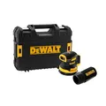 Produktbild: DEWALT 18V XR Akku-Exzenterschleifer mit Bürstenlosem Motor, 125mm Schleifteller, Drehzahlregler, Ergonomisch, Klettsystem, Geringe Vibration, Staubschutz, Solo-Gerät – DCW210NT-XJ