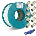 Produktbild: SYMARIX Koaxialkabel 115dB mit Kupfer-Innen­leiter T60+ 100m mit Cabelcon F-6-TD