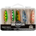 Produktbild: Ron Thompson Trout Pack 4 + Box 5-8g- 5 Forellenblinker zum Spinnangeln, Blinker