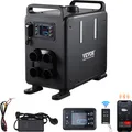 Produktbild: VEVOR 8 kW Dieselheizung 12 V / 24 V All in One Diesel-Luftheizung mit Bluetooth App-Steuerung & Fernbedienung & Anzeigebildschirm & CO-Alarm, schnell aufheizende vertikale tragbare Dieselheizung