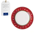 Produktbild: Villeroy & Boch – Toy's Delight Specials Speiseteller Rot, Spülmaschinenfest, Mikrowellensicher, Großer Teller, Geschirr, Essteller, Weihnachtsgeschirr Toys, Premium Porzellan