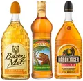 Produktbild: 3 Flaschen Bären Likör Mix aus 3 Sorten a 0,7 L (1x15%,1x33%,1x35% vol.)
