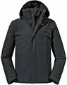 Produktbild: Schöffel Herren Jacket Gmund M, wind- und wasserdichte Regenjacke, atmungsaktive Outdoor Jacke, Wanderjacke mit verstaubarer Kapuze, black, 50