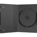Produktbild: DVD Case Single black (50 Stück), Schutzhülle schwarz, Bulk