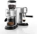 Produktbild: De'Longhi Dedica ECKG6821.M - Elektrischer Kaffeemühle mit Kaffeemaschine Silber