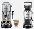 Produktbild: DeLonghi EC 685.M Dedica Siebträger Espresso + Mühle Barista Bundle ECKG6821.M