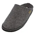 Produktbild: HAFLINGER Flair Soft Filzpantoffeln aus Wollfilz Hausschuh Grau (Anthrazit 4), Gr. 38
