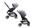 Produktbild: Hamilton by yoop Kombi-Kinderwagen Kinderwagen T1 Grau – Premium Buggy mit MagicFold™ - 360Grad drehbar