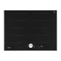 Produktbild: NEFF T67TTX4L0, N 90, Induktionskochfeld, autarkes Glaskeramik-Kochfeld 70 cm breit, Twist Pad, Flex Induction, Home Connect, Smart Hood Automatic, aufliegend, Schwarz