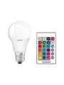 Produktbild: Osram LED-Lampe STAR+ RGBW Remote Standard 9W/827 (60W) Frosted Dimmable E27