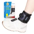 Produktbild: joingood Fußheberorthese zum Gehen mit Drehknopf,Fußschiene mit Schuhen für Fallfuß,Einstellbare Fußbandagen für Achillessehne,Schlaganfall,Dorsalflexion des Fußes,Fußorthese für Links & Rechts(L/XL)