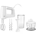 Produktbild: BRAUN Handmixer HM 3135 Mixfuß Zerkleinerer 500 W weiß