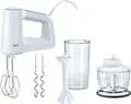 Produktbild: Braun Handmixer MultiMix 3 HM3135 weiß 500W mit Mixbecher Zerkleinerer