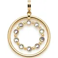 Produktbild: JEWELS BY LEONARDO Anhänger Clip & Mix Bobby • Ketten-Anhänger aus goldfarbenem Edelstahl • beweglicher Innenring • Schmuck Geschenk für Frauen • 024944