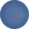 Produktbild: Misento Kunstrasen rund - pflegeleichter Outdoor Teppich wetterfest mit Drainage-Noppen, Filzteppich als Poolunterlage oder Balkon Teppich, 195 cm, Blau