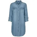 Produktbild: Vero Moda Blusenkleid VMSilla (1-tlg) Weiteres Detail blau M (38)
