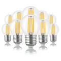 Produktbild: LED Glühbirne Birne Filament Leuchtmittel E27 Lampe Warmweiß 2700 K, 4 W 1 Stück