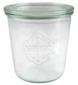Produktbild: 6 St.Weckgläser STURZGLAS  WECK® 1/2L 580ml Einkochgläser RR100 Rundrandglas 742