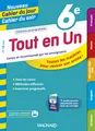 Produktbild: Tout en Un 6e - Leçons, méthodes et exercices - Nouveau Cahier du jour Cahier du soir: Toutes les matières pour réussir son année