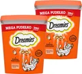 Produktbild: Dreamies Kalorienarm Katzensnacks Mega Box mit Huhn Mineralstoffe 2x350g