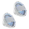 Produktbild: Hertz HMX 6.5 LD-TW 16cm Hochleistungs Marine Koaxial Lautsprecher weiß RGB-LED