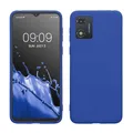 Produktbild: kwmobile Handyhülle für Motorola Moto E13 Hülle - TPU Case - Kabelloses Laden - Schutzhülle Cover in Baltik Blau